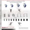 Service Caster 4 Inch 316SS Blue Poly Swivel 1-3/8 Inch Expanding Stem Caster Brake SCC, 2PK SS316EX20S414-PPUB-BLUE-2-TLB-2-138 - alternate 2